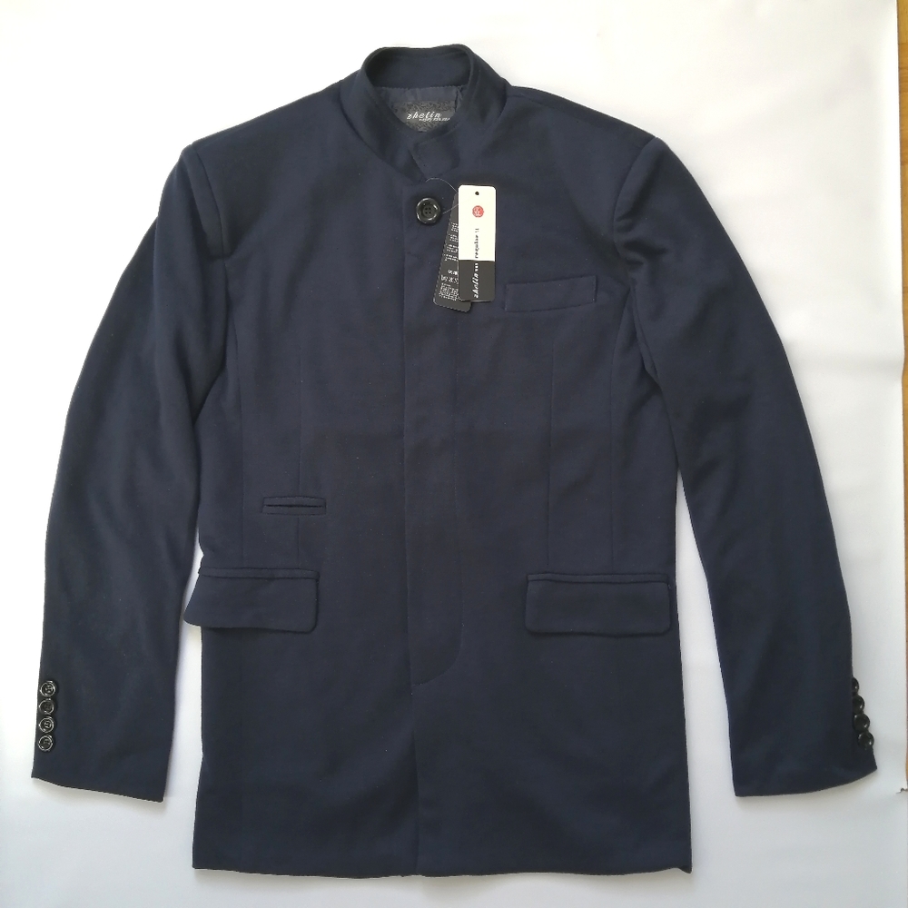 Casual Navy Coat Small NWT